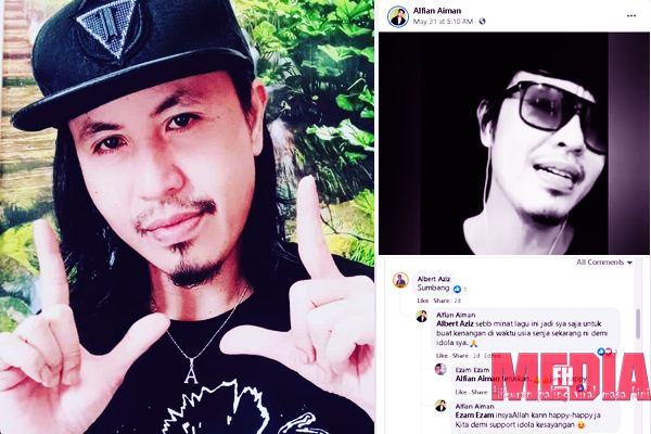 I do not care. alfian aiman ​​criticized for singing in a dissonant voice?
