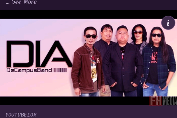 'dia', a song by de campus band, received praise from netizens.