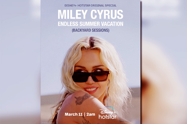 Miley cyrus - endless summer vacation 'backyard sessions' premiering on march 11