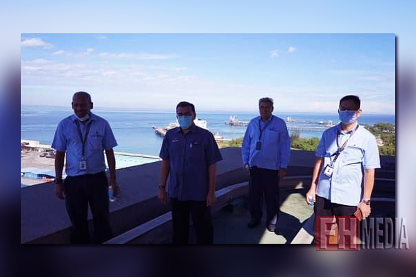 Timbalan menteri pengangkutan mengadakan lawatan kerja pertama ke pelabuhan bintulu