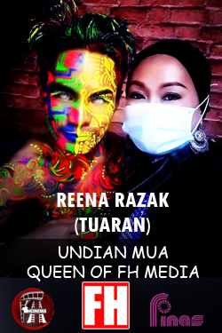 Reena razak: calon best makeup artist award
