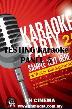 Test karaoke panel 5